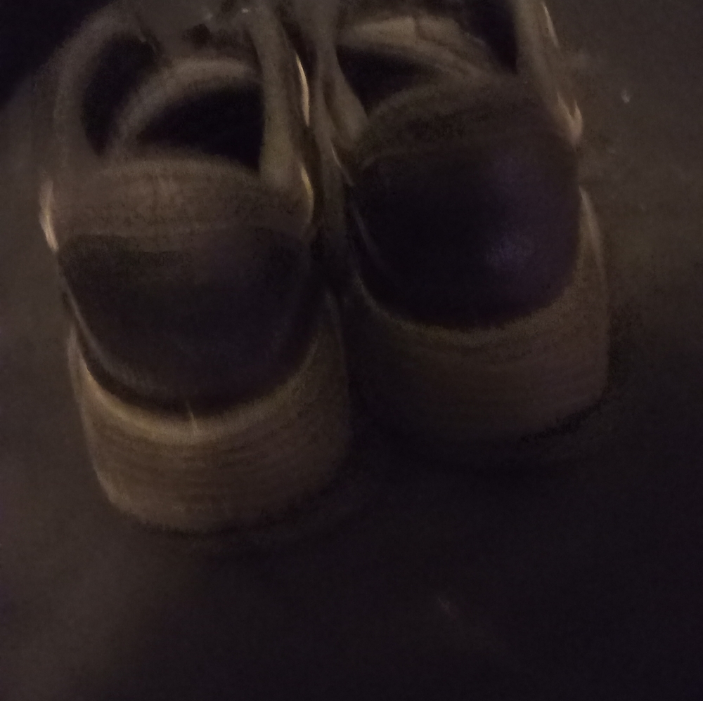 Size 12 black Nike Air Max sneakers